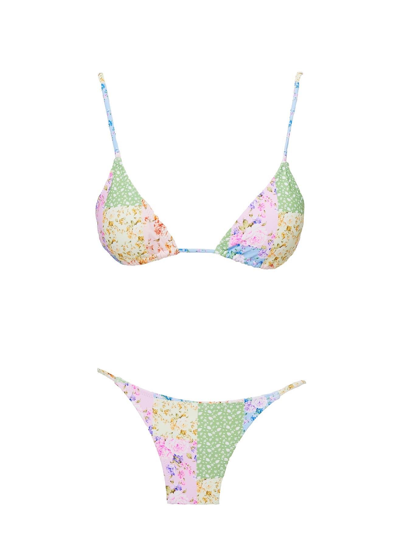 Emma Triangle Bikini Top Multi