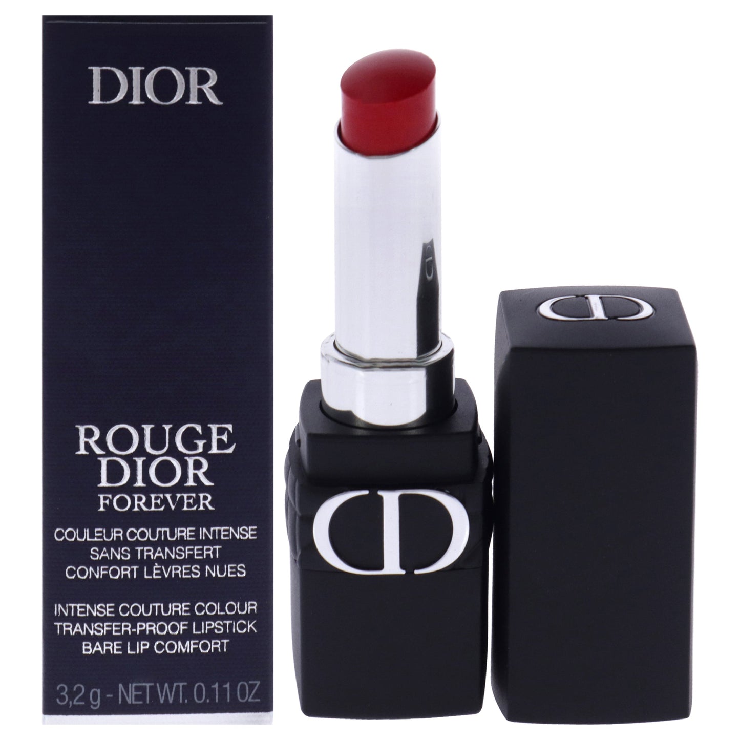 Rouge Forever Transfer Proof Lipstick - 999 Forever Dior by Christian Dior for Women - 0.11 oz Lipstick