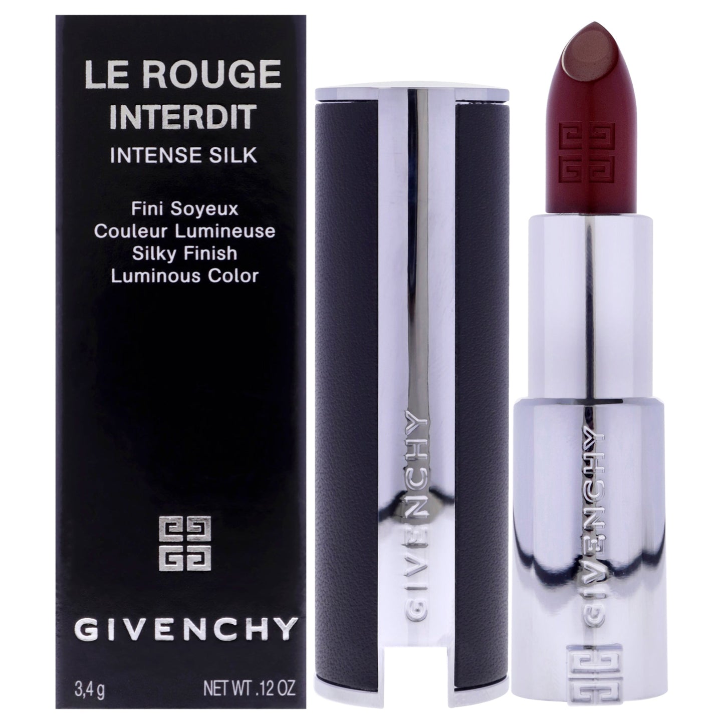 Le Rouge Interdit Intense Silk Lipstick - N117 Rouge Erable by Givenchy for Women - 0.11 oz Lipstick