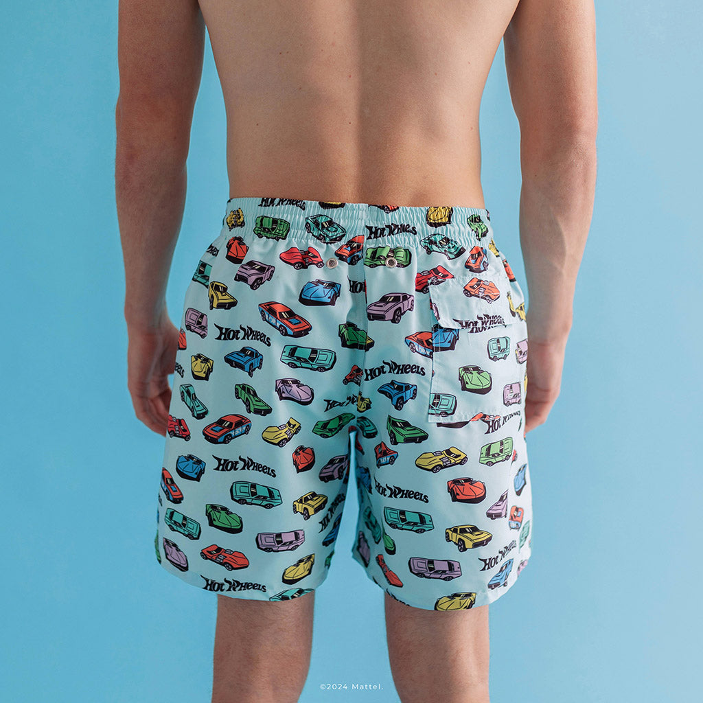 Retro Hot Wheels™ Men's Swim Trunks