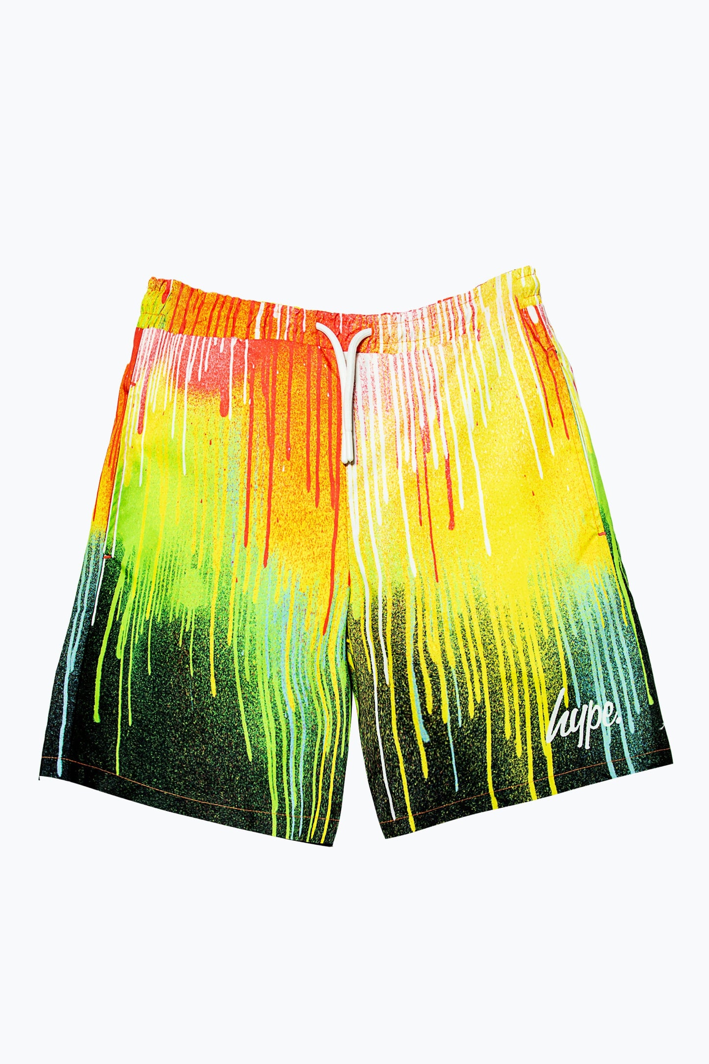 HYPE BOYS MULTI PRIMARY DRIPS SWIM SHORTS
