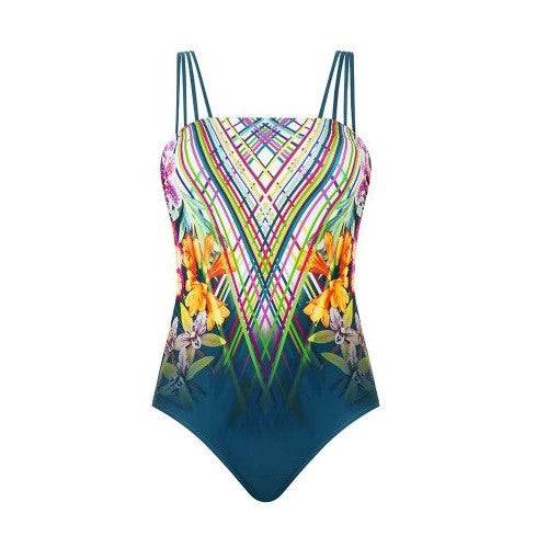 Amoena Havana One Piece Bandeaux Swimsuit 14C