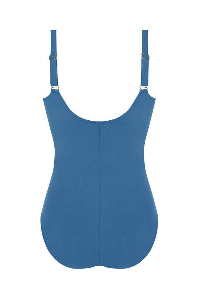 Amoena Zen Garden Full Bodice Swimsuit - Twilight Blue