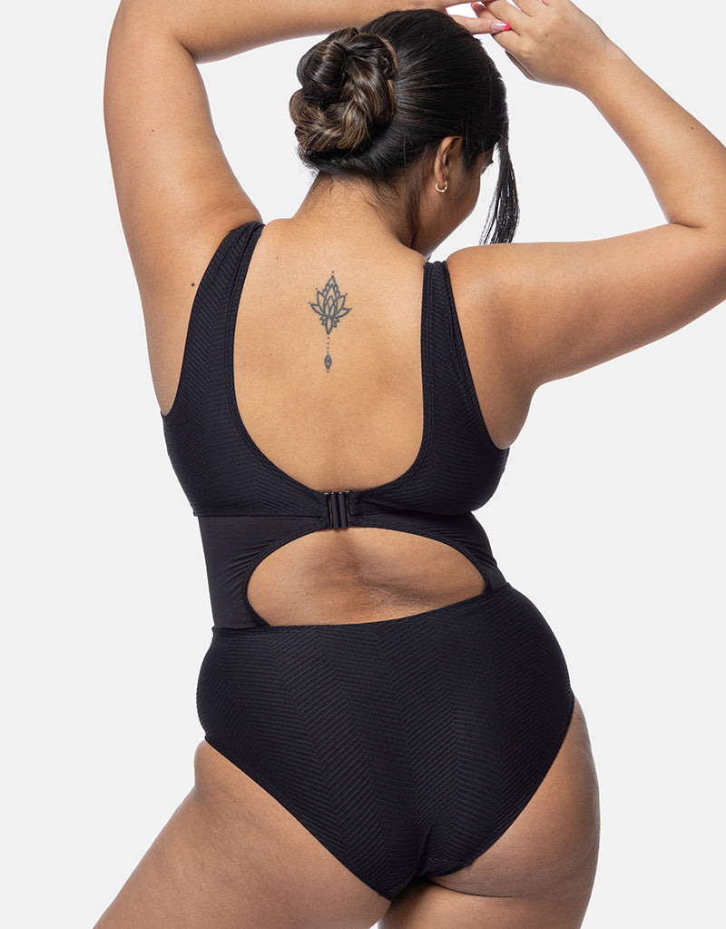 Dorina Saint Tropez Padded Control Swimsuit Black