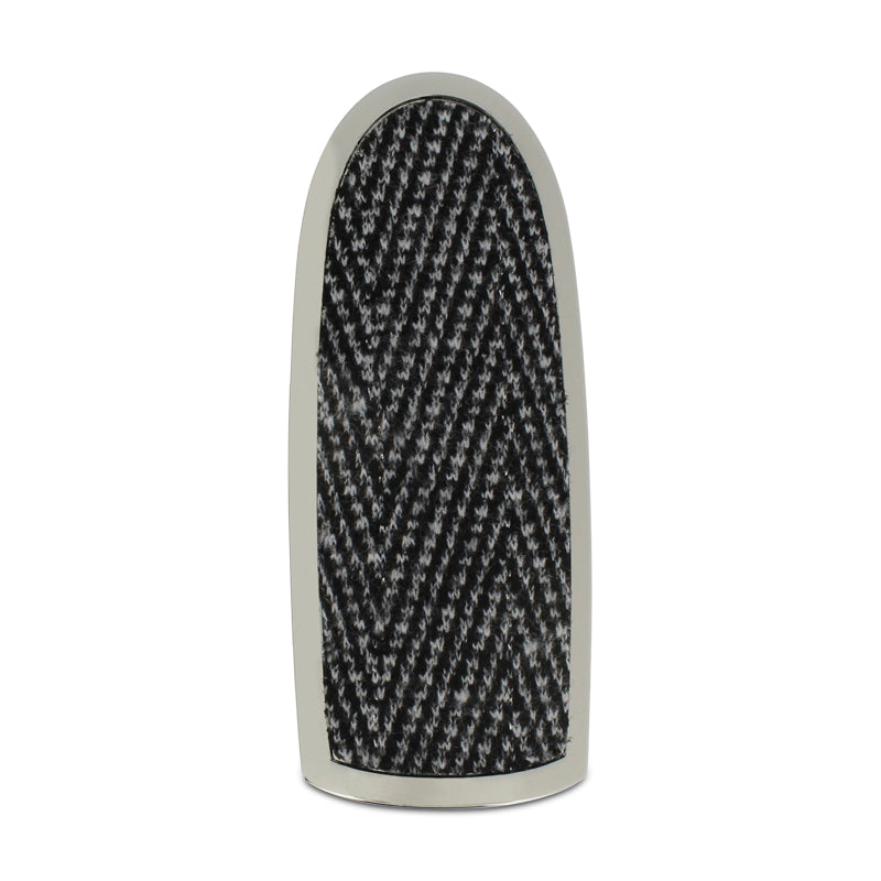 Guerlain Rouge The Double Mirror Lipstick Case French Chevron