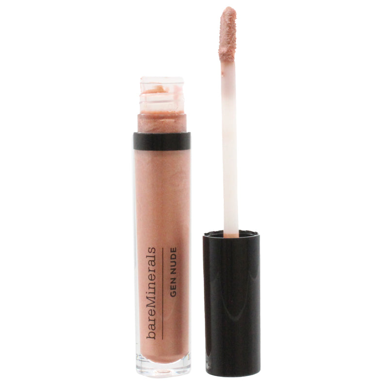 bareMinerals Gen Nude Patent Pale Copper Liquid Lipstick Blush Sapphire