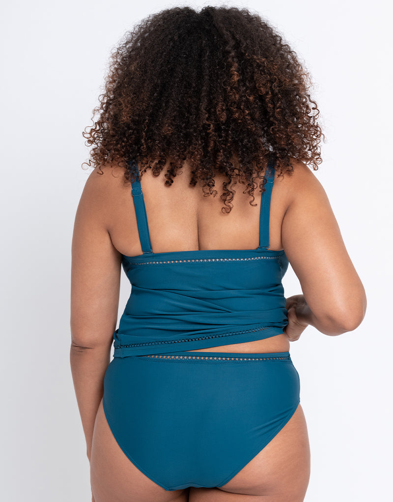 Curvy Kate First Class Tankini Top Deep Teal