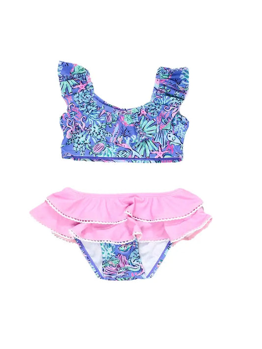 Indigo Sunset Two Piece Swimsuit