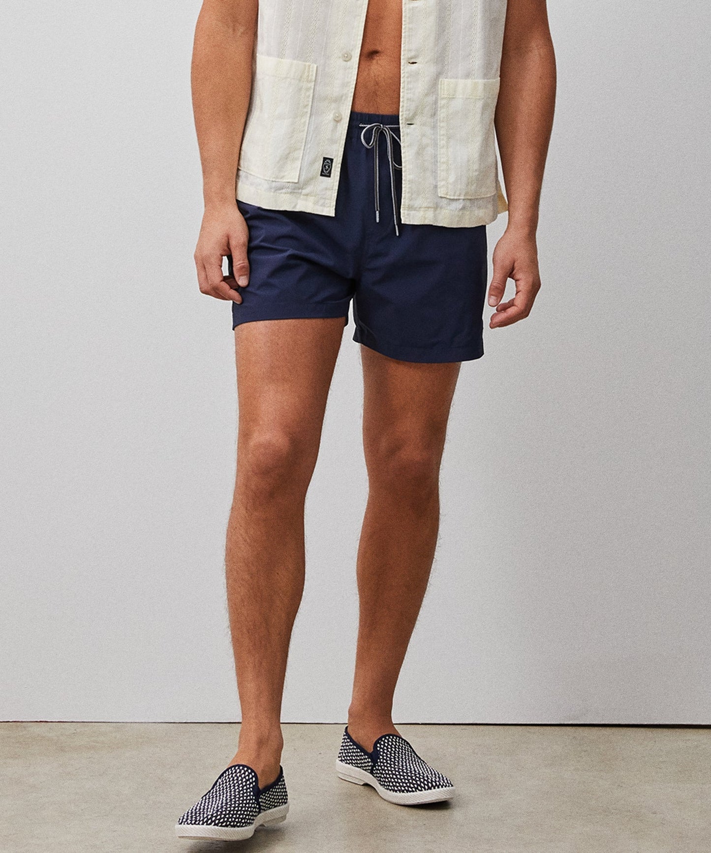 5" Montauk Swim Short in Classic Navy