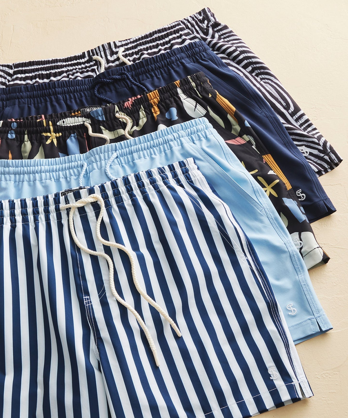 5" Montauk Swim Short in Maze Print