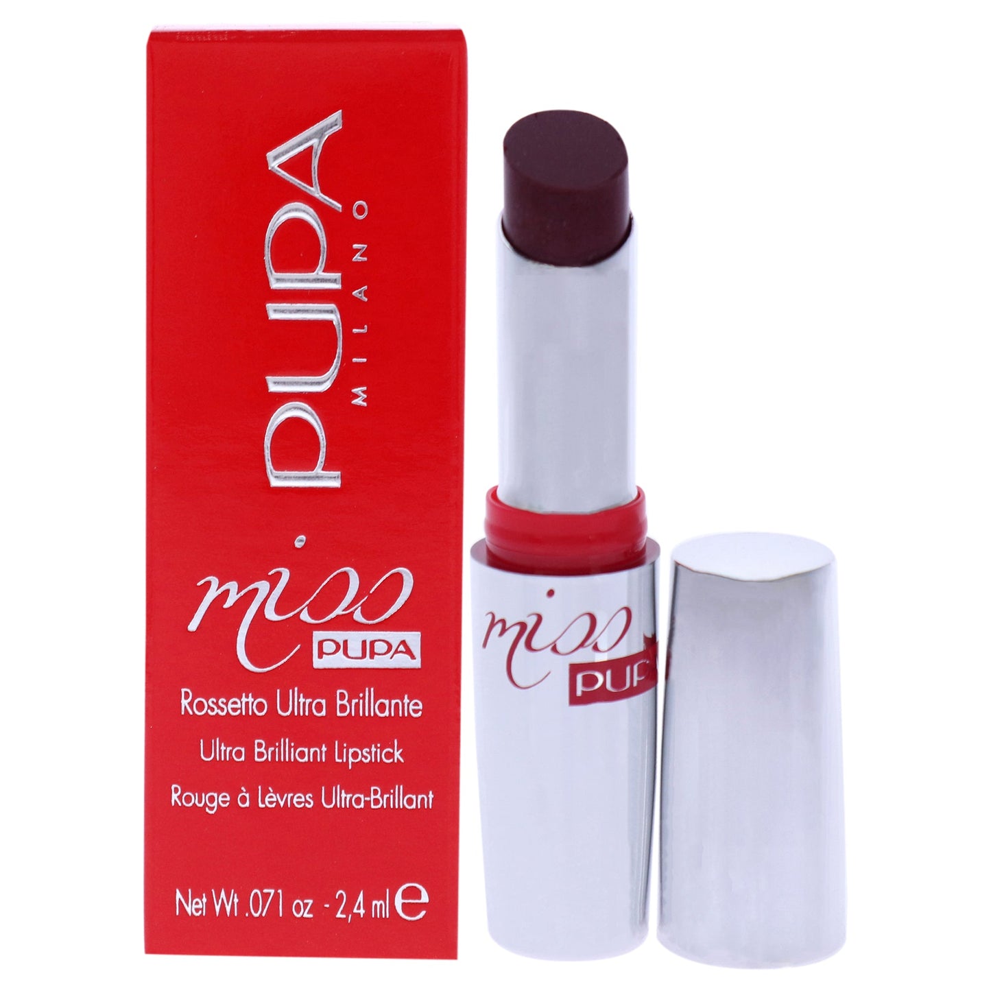 Miss Pupa Lipstick - 204 Jezebel by Pupa Milano for Women - 0.071 oz Lipstick