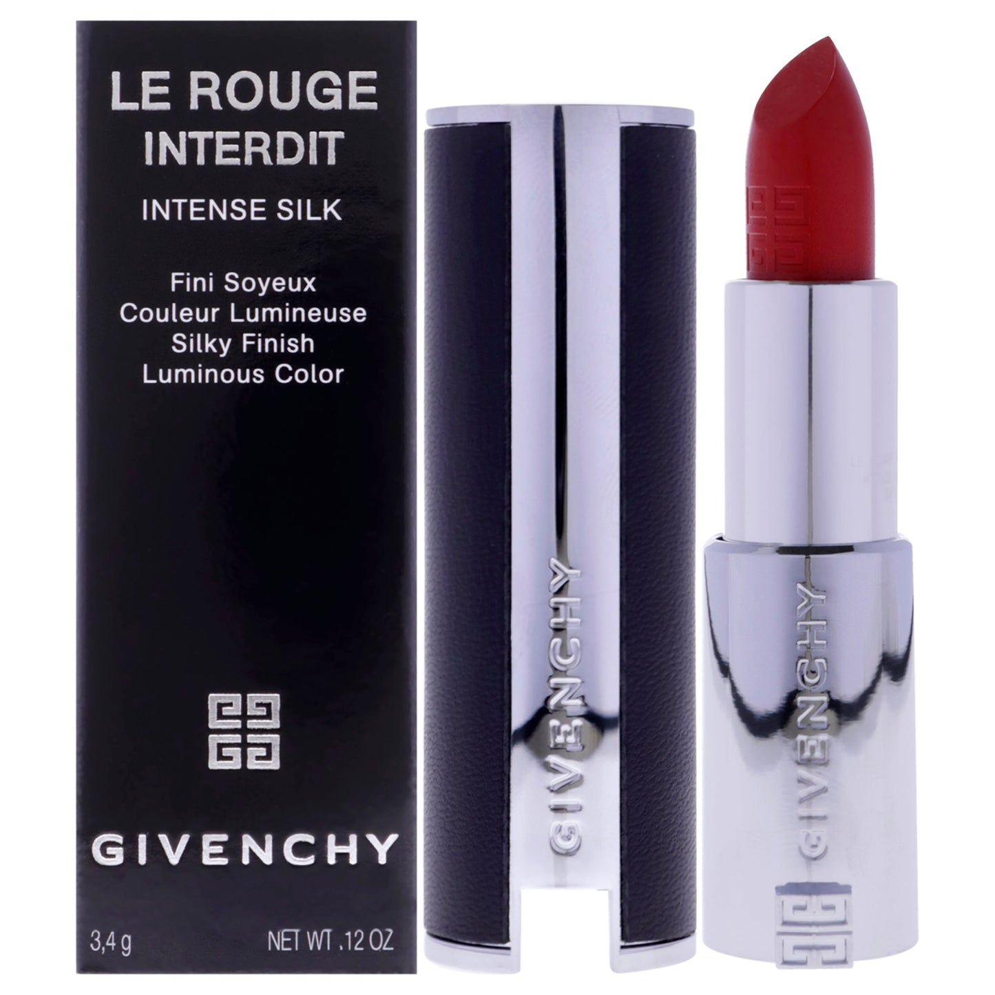 Le Rouge Interdit Intense Silk Lipstick - N306 Carmin Escarpin by Givenchy for Women - 0.11 oz Lipstick