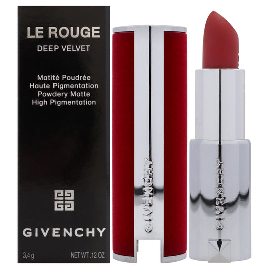 Le Rouge Deep Velvet Matte Lipstick - N27 Rouge Infuse by Givenchy for Women - 0.11 oz Lipstick