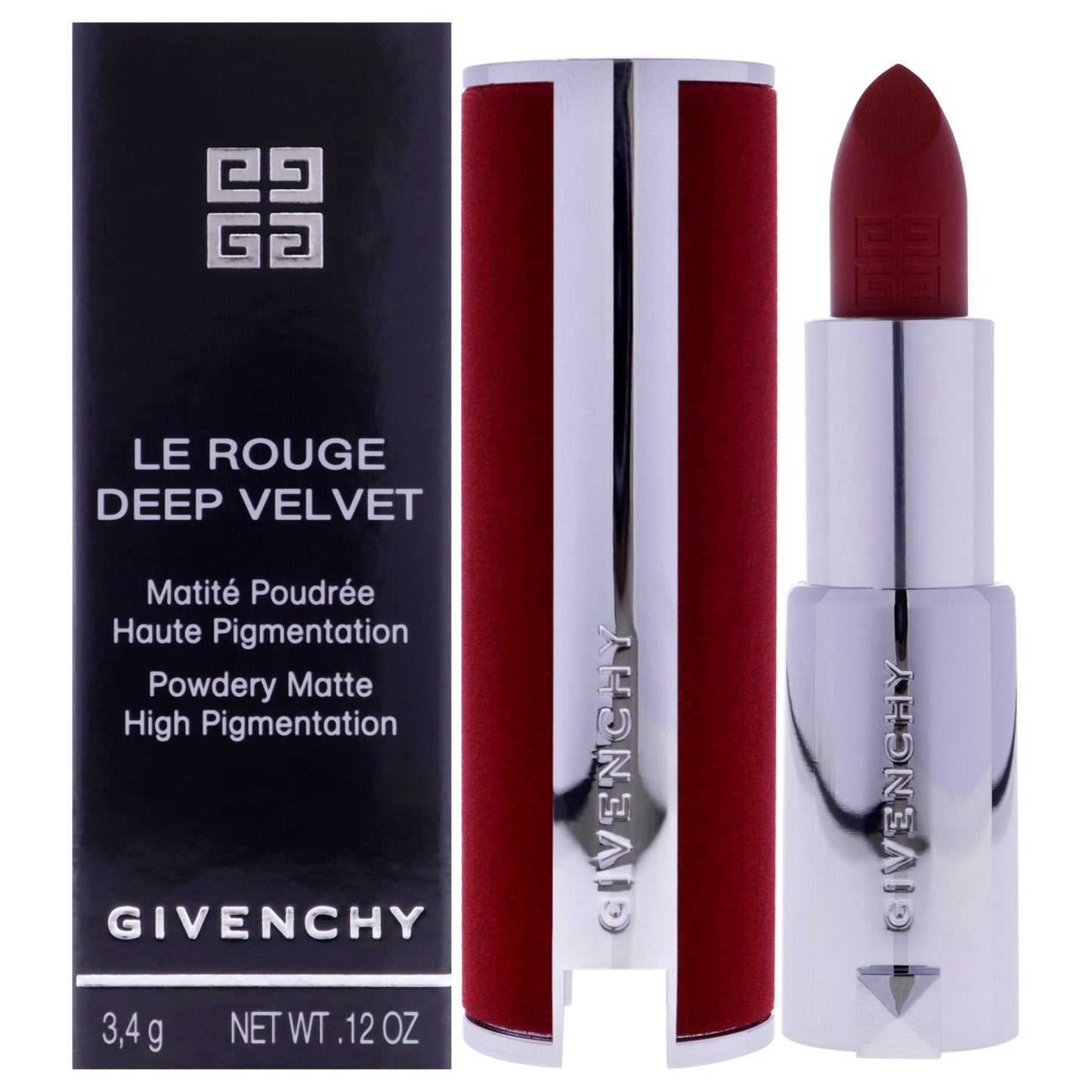 Le Rouge Deep Velvet Matte Lipstick - N36 L Interdit by Givenchy for Women - 0.11 oz Lipstick