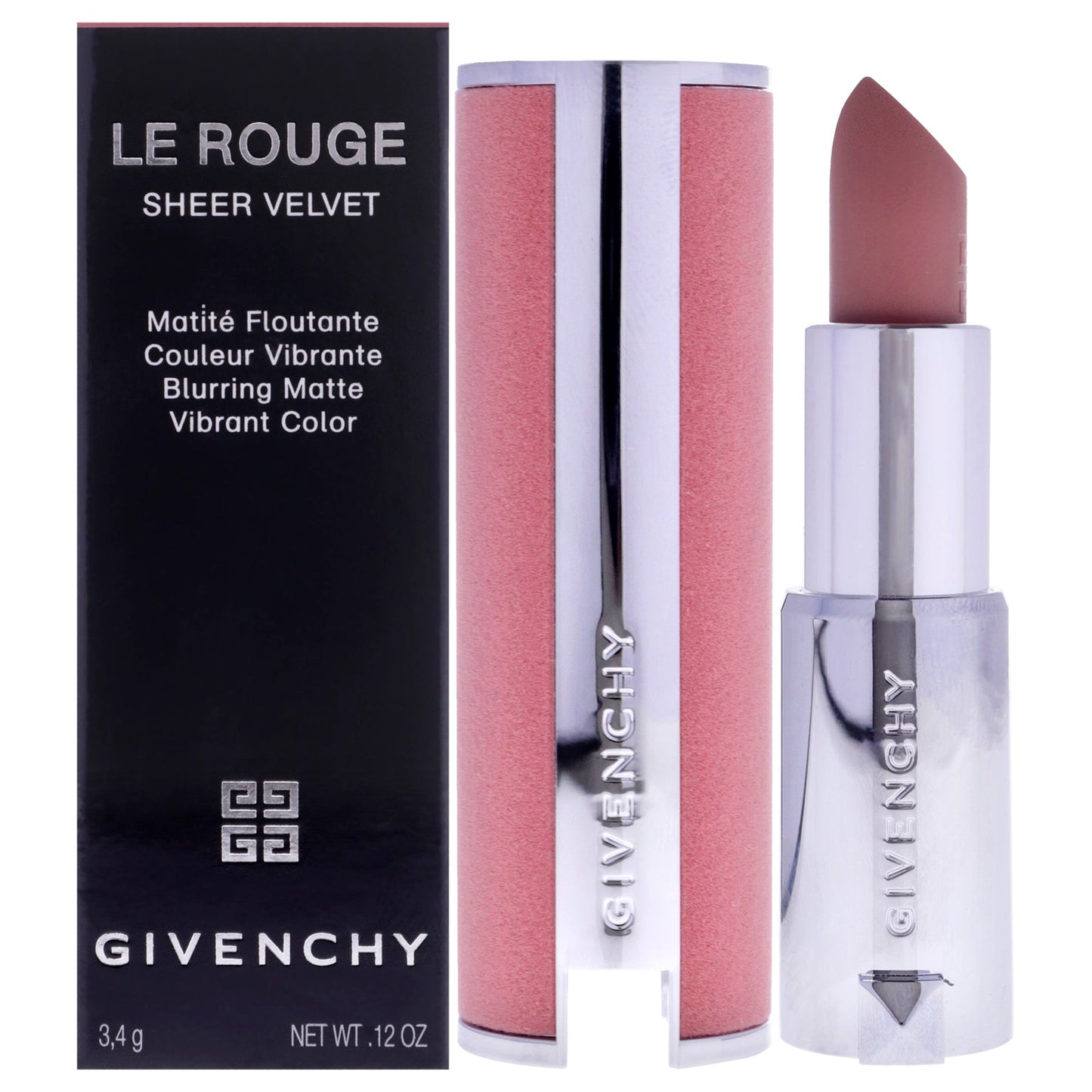 Le Rouge Sheer Velvet Matte Lipstick - N9 Beige Sable by Givenchy for Women - 0.11 oz Lipstick