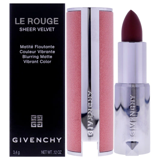 Le Rouge Sheer Velvet Matte Lipstick - N17 Rouge Erable by Givenchy for Women - 0.11 oz Lipstick