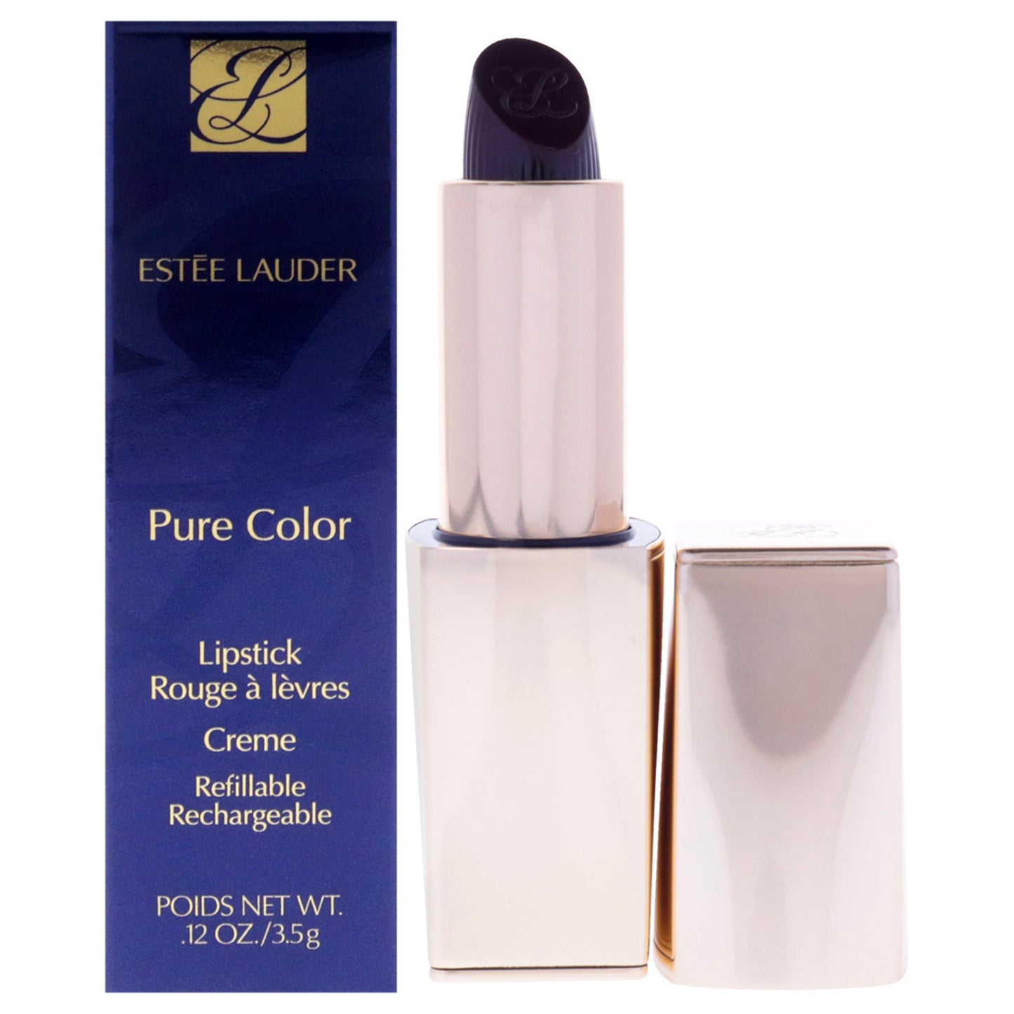 Pure Color Creme Lipstick - 685 Midnight Kiss by Estee Lauder for Women - 0.12 oz Lipstick