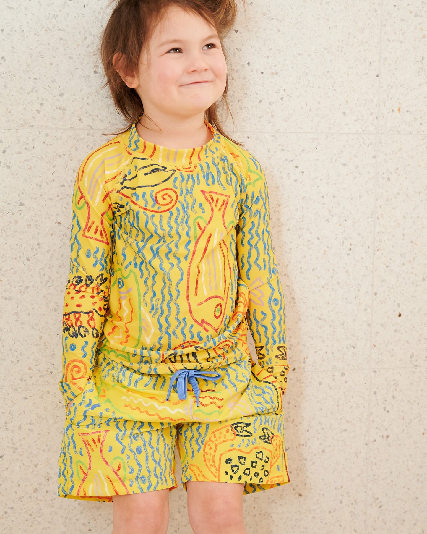 The Deep Yellow Rash Vest