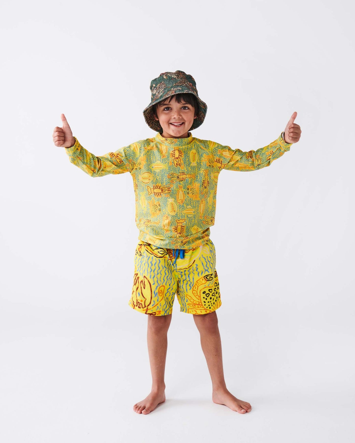 The Deep Yellow Rash Vest