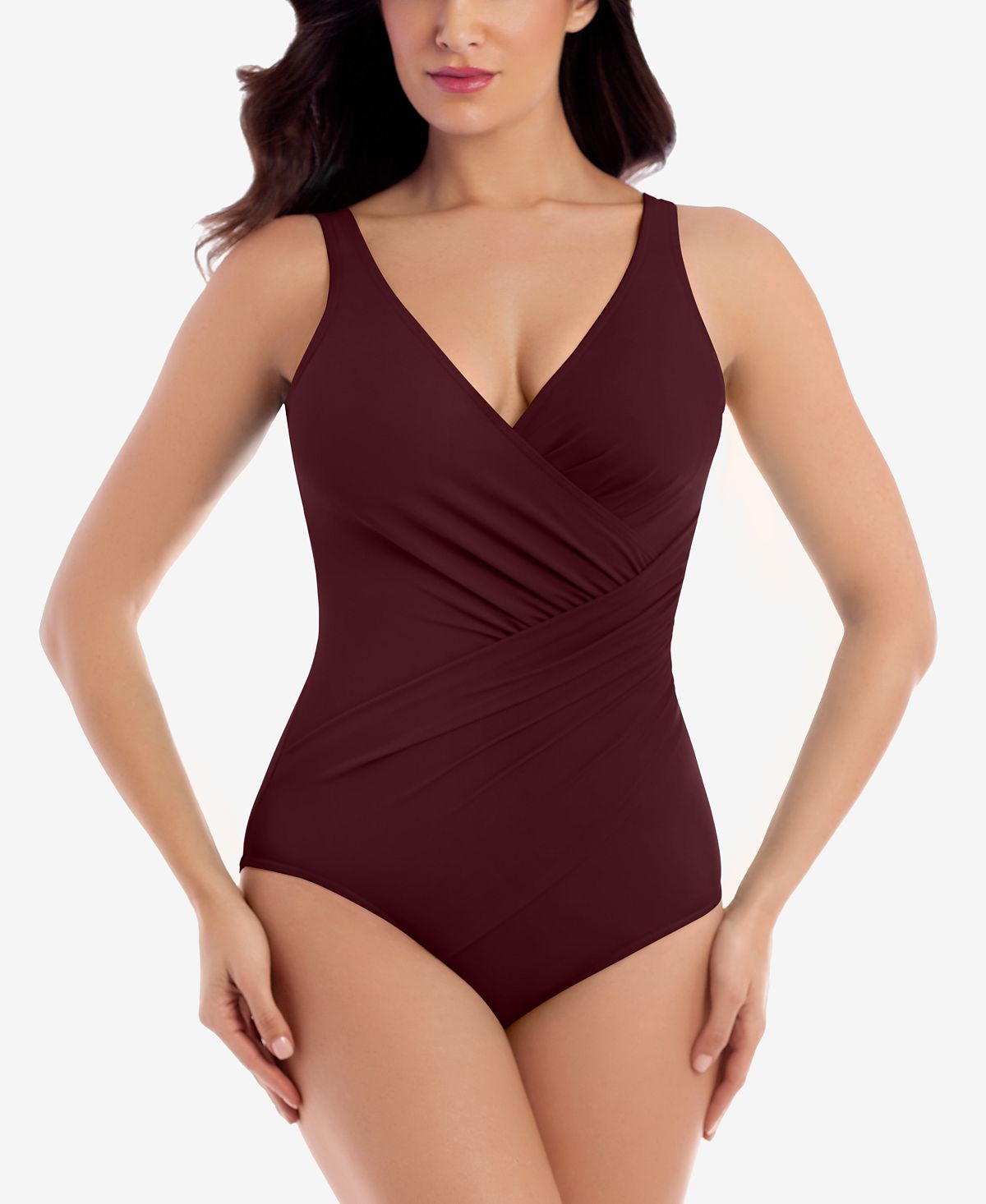 Miraclesuit Oceanus One-piece Allover Slimming Swimsuit Shiraz