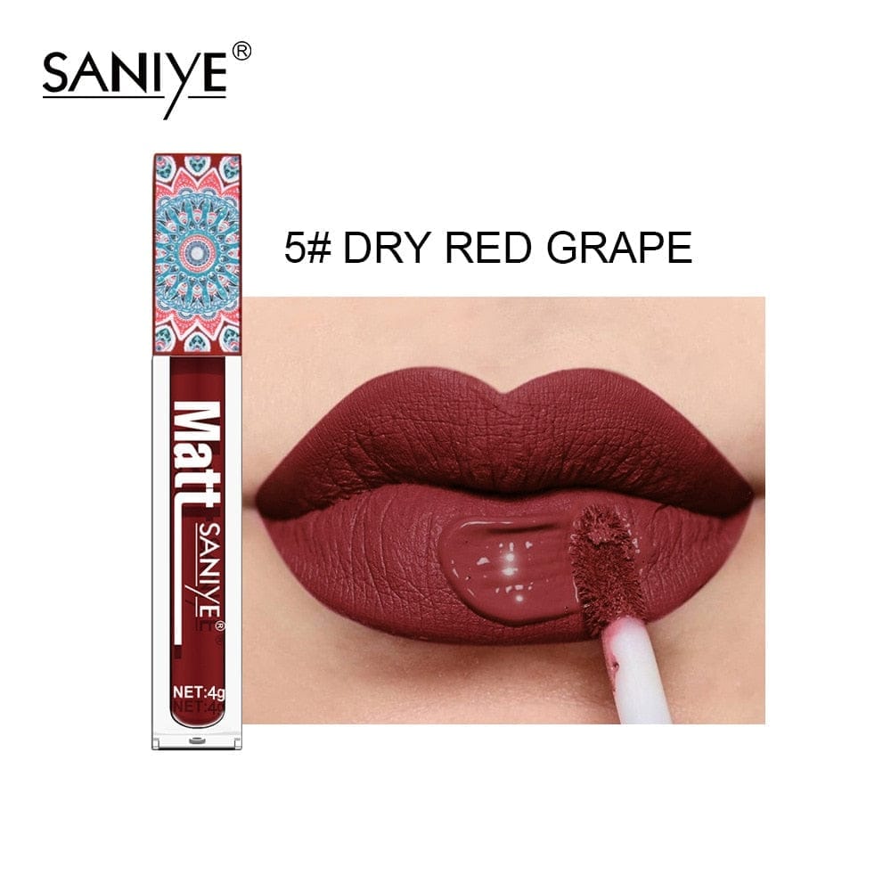 Nude Lip Gloss Waterproof Liquid Matte Lipstick Long Lasting 4g BENNYS