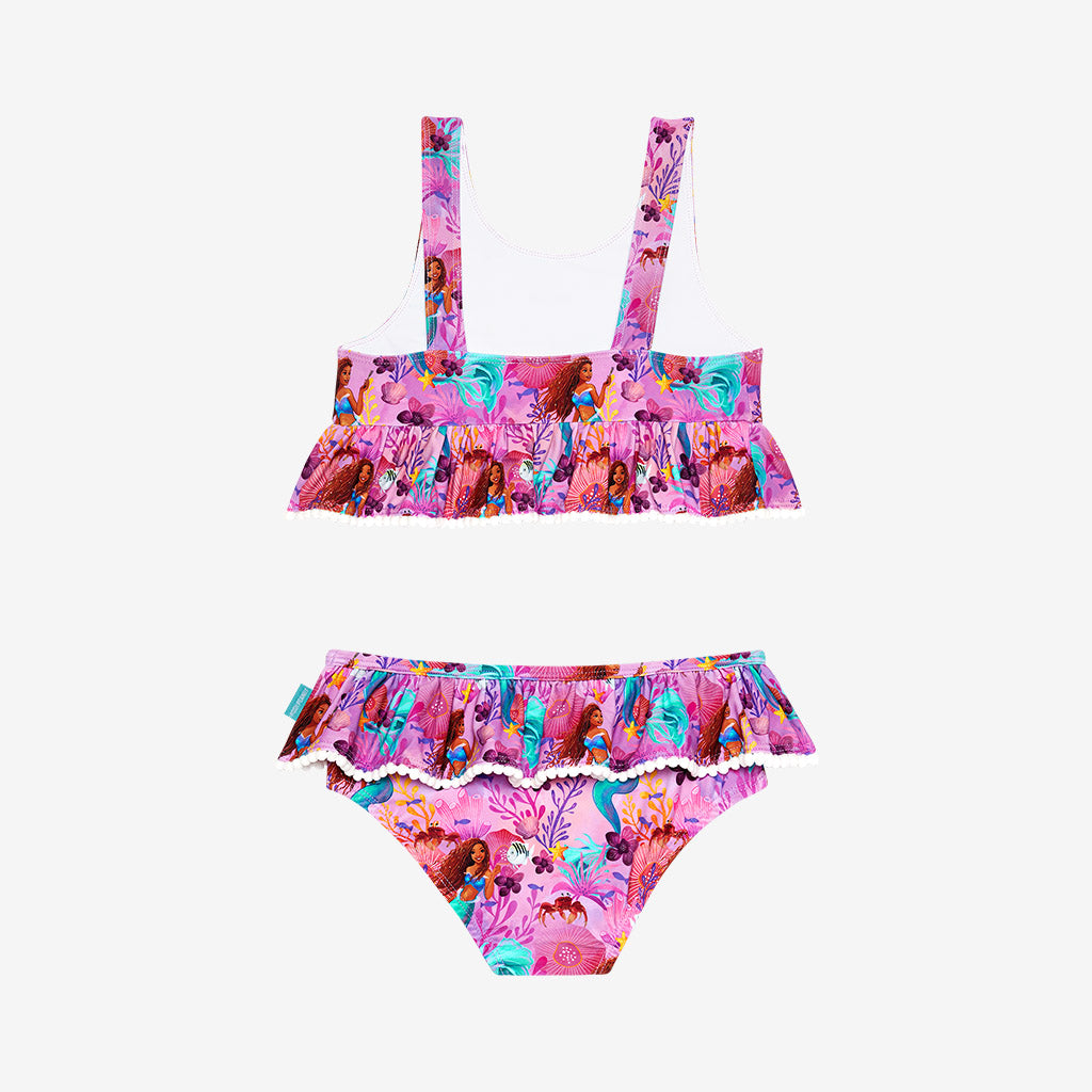 Disney's The Little Mermaid Ariel Ruffled Tankini Two Piece Swimsuit