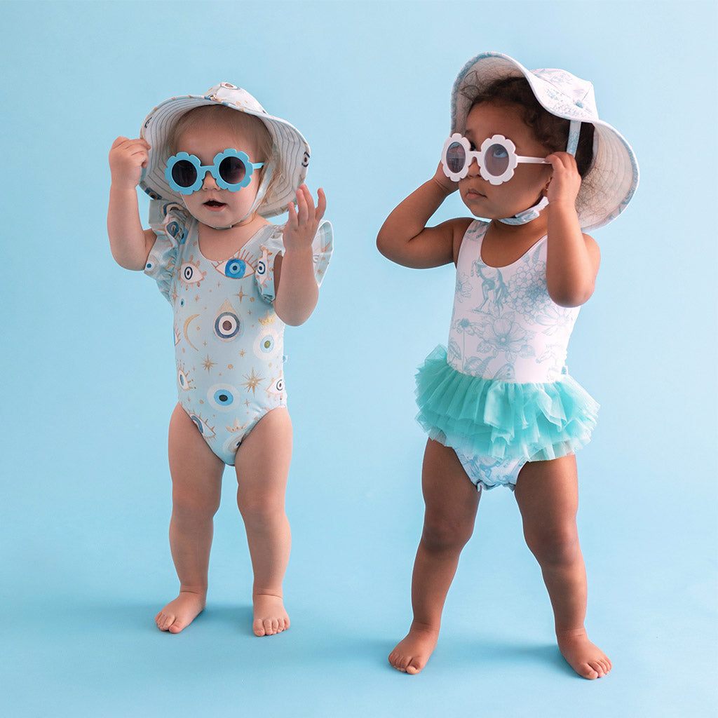 Celestial Fiona Flutter Sleeve One Piece Swimsuit