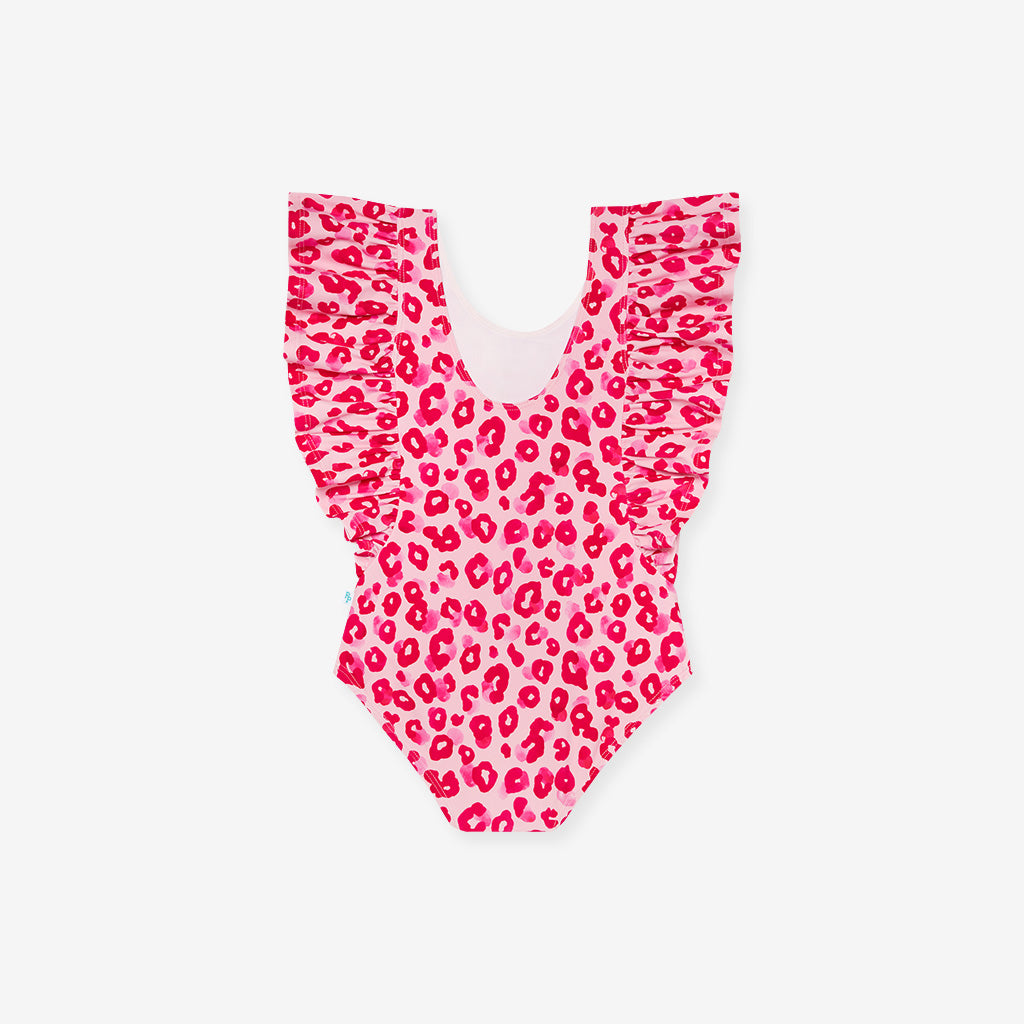 Ashley Flutter Sleeve One Piece Swimsuit