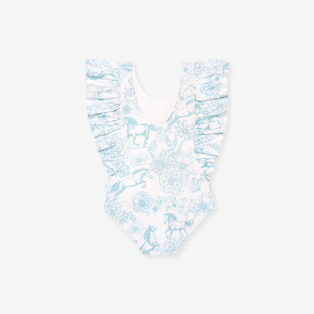 Charlotte Anne Flutter Sleeve One Piece Swimsuit