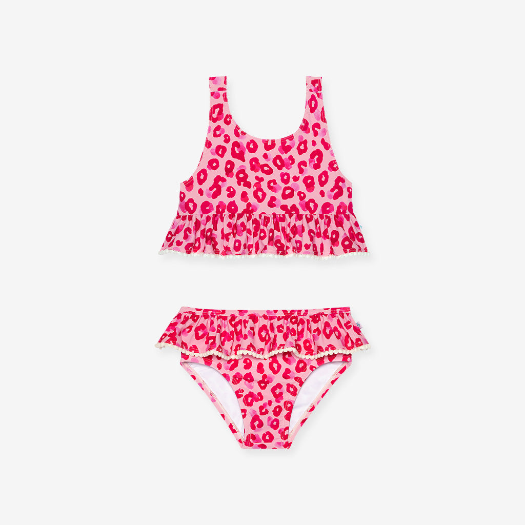 Ashley Ruffled Tankini Two Piece Swimsuit