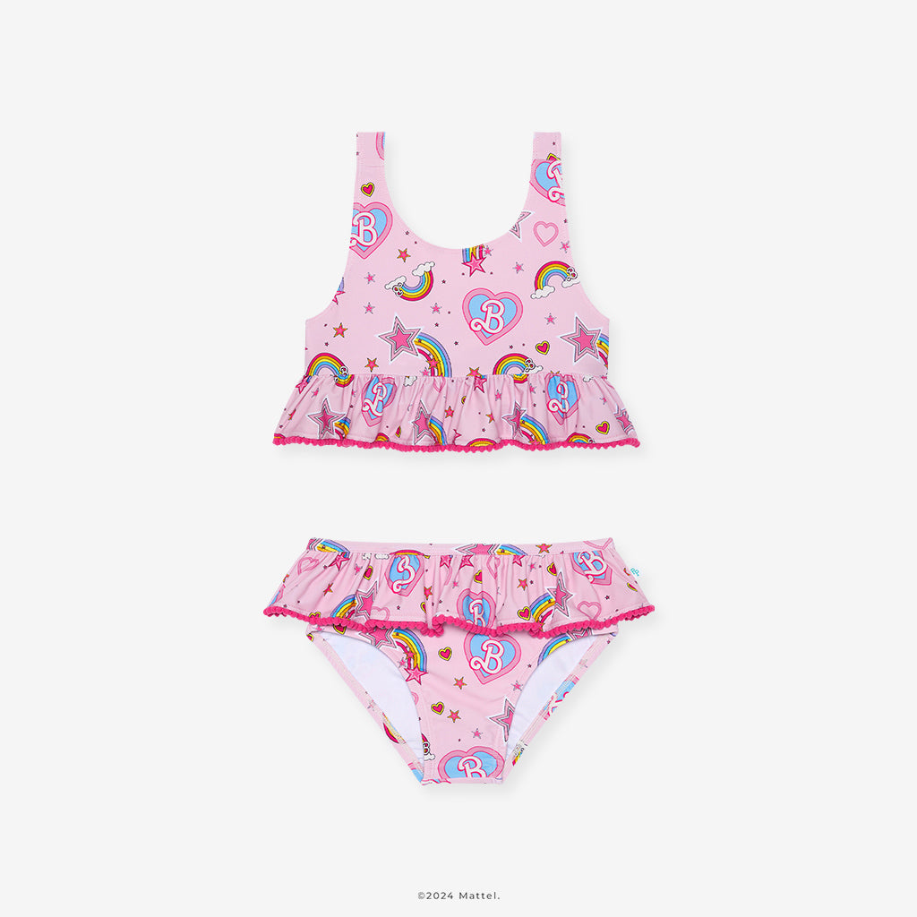 Barbie™ Star Power Ruffled Tankini Two Piece Swimsuit