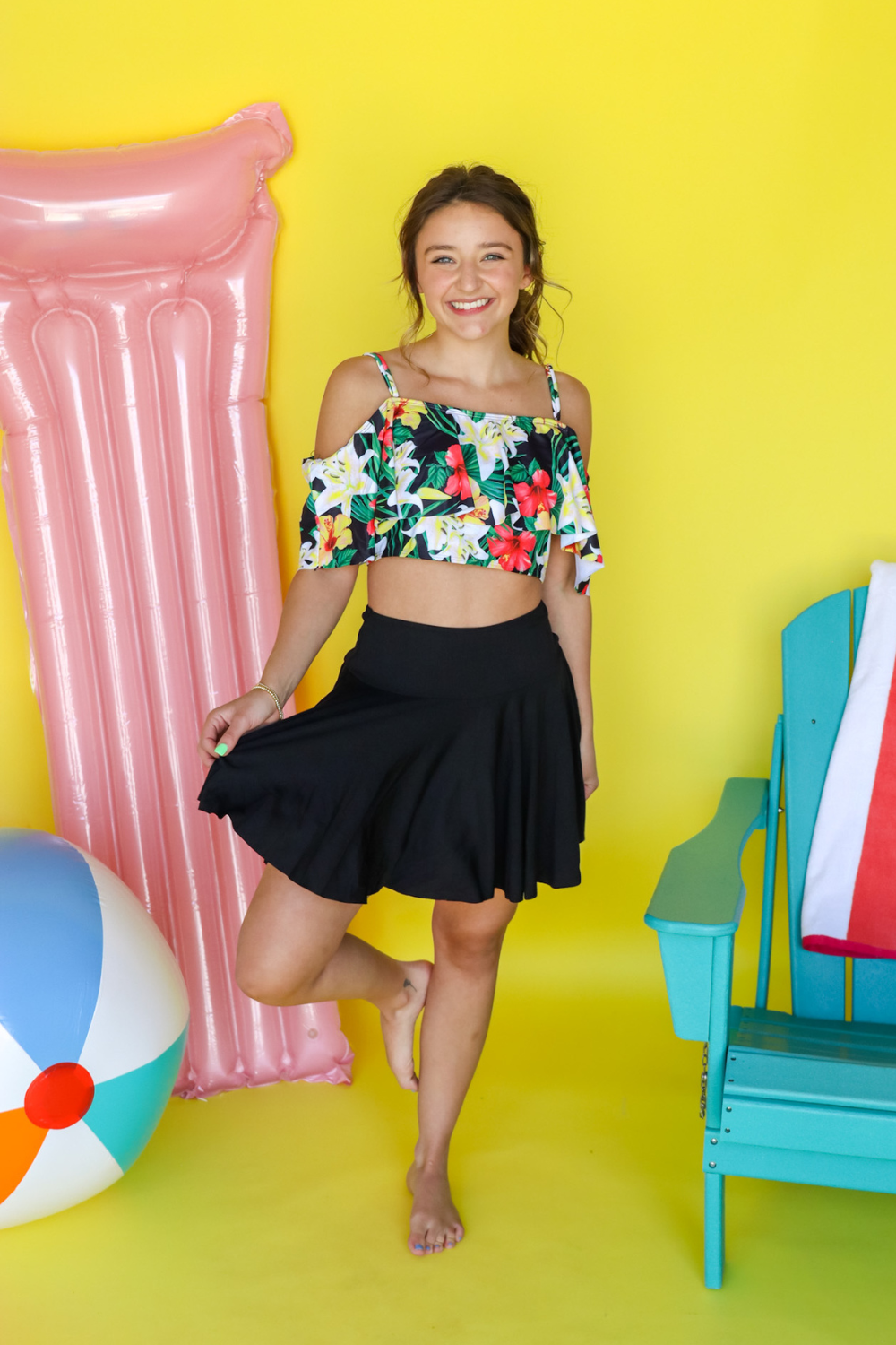 St. Lucia Sunrise Two Piece Swimsuit