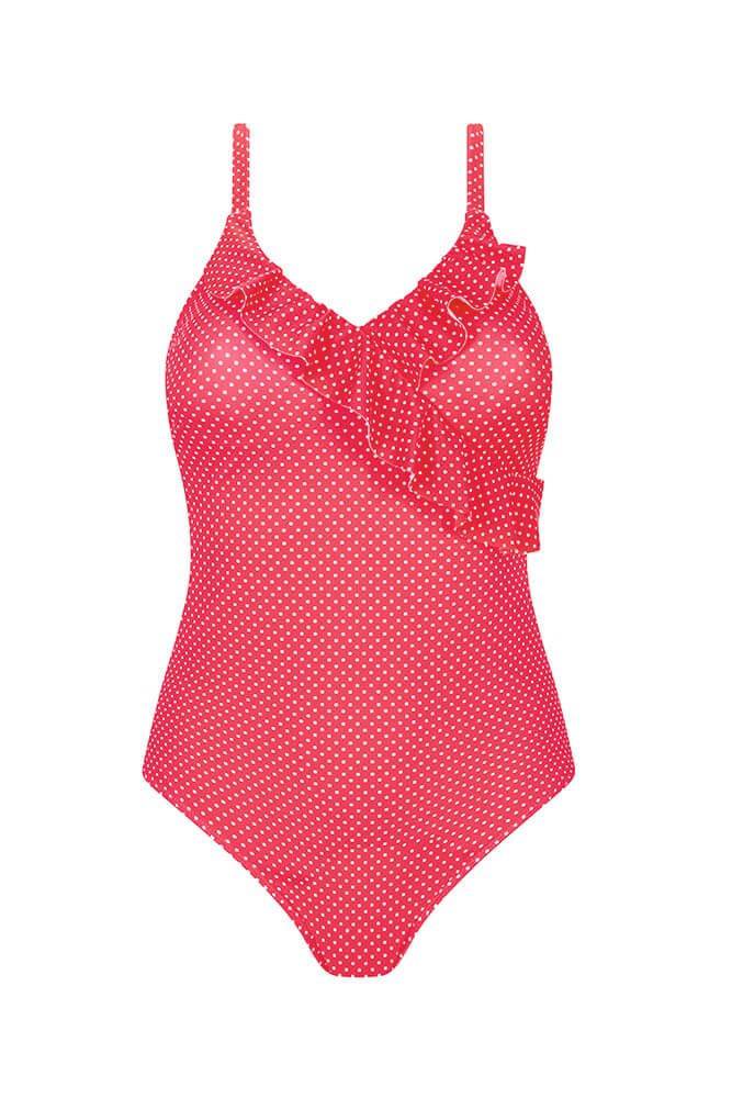 Amoena Romantic Downtown One-Piece Swimsuit - YesWellness.com