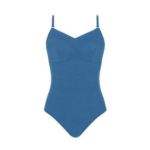 Amoena Zen Garden One-Piece Swimsuit - Twilight Blue