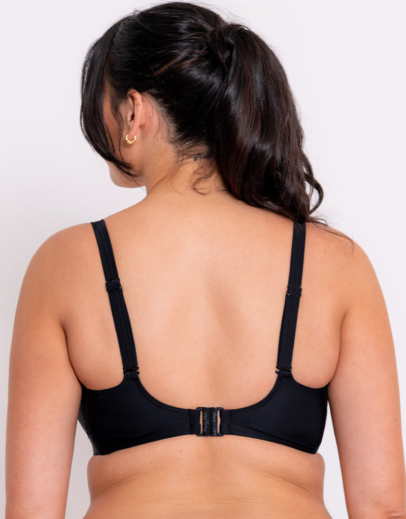 Curvy Kate First Class Balcony Bikini Top Black