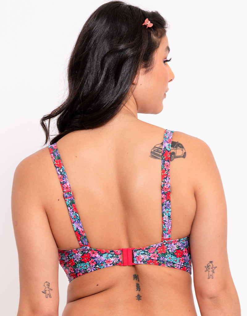 Curvy Kate Kitsch Kate Non Wired Swimsuit Floral Print