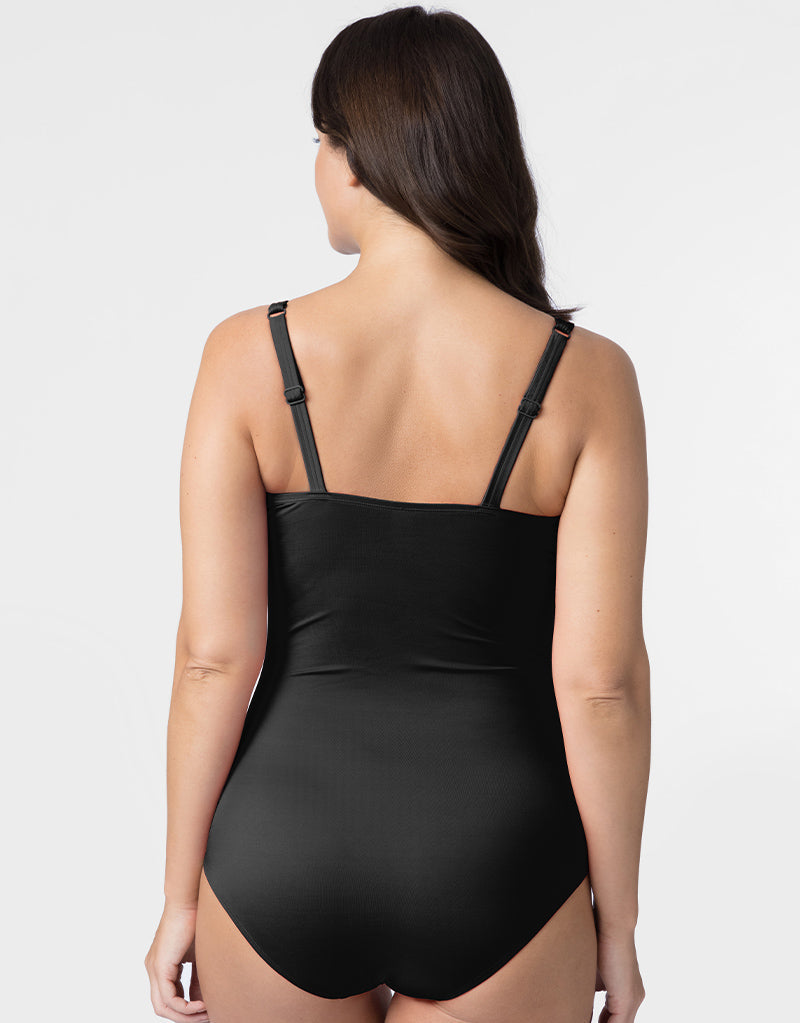 Dorina Fiji Padded Control Swimsuit Black