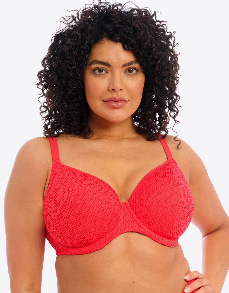 Elomi Bazaruto Plunge Bikini Top Sunset