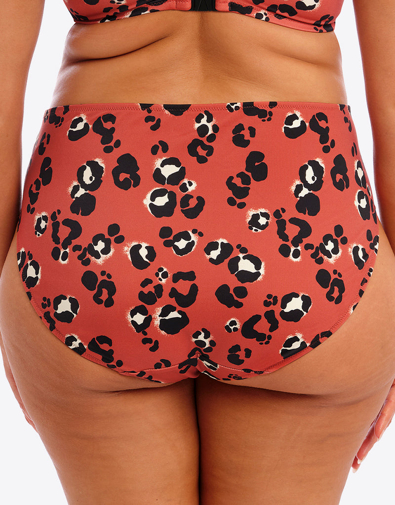 Elomi Kotiya Mid Rise Bikini Brief Terracotta