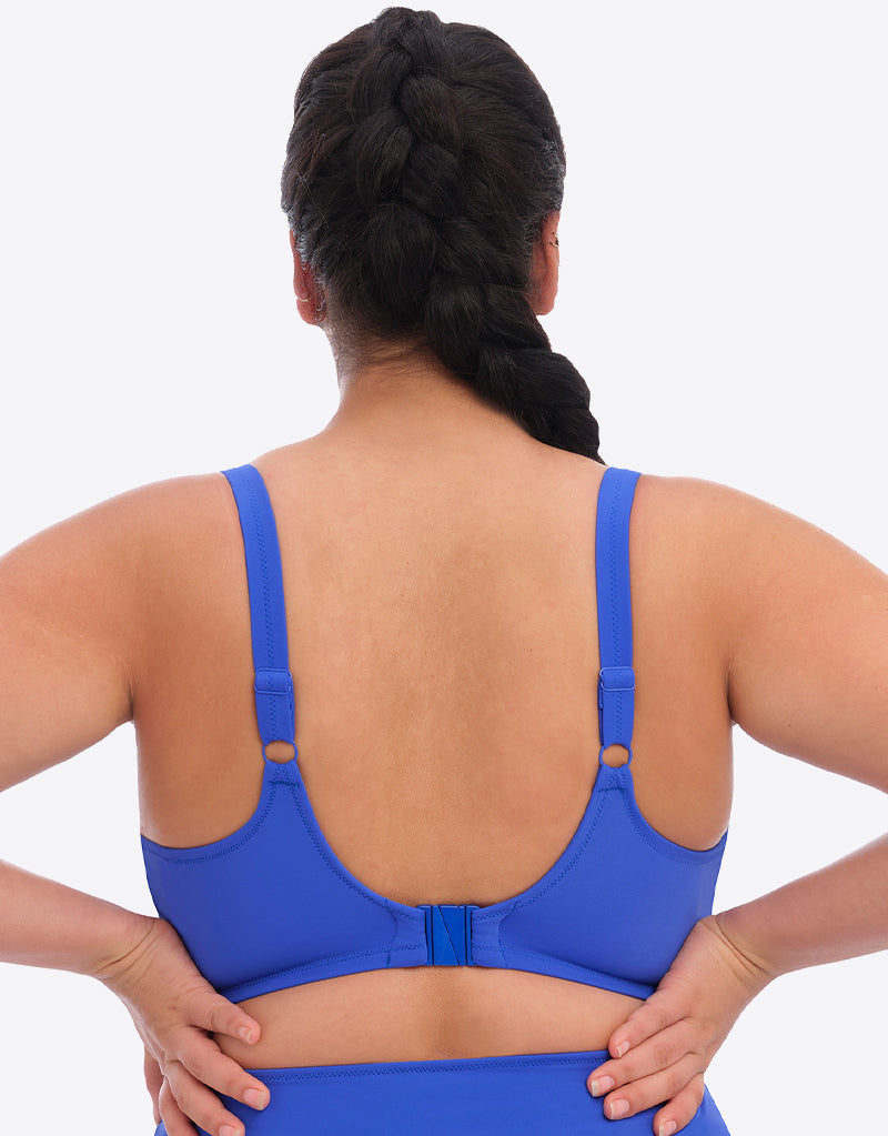 Elomi Magnetic Plunge Bikini Top Sapphire