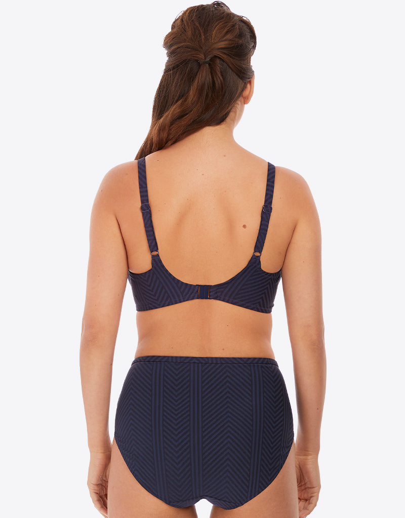 Fantasie Long Island Lightly Padded Bikini Top Ink