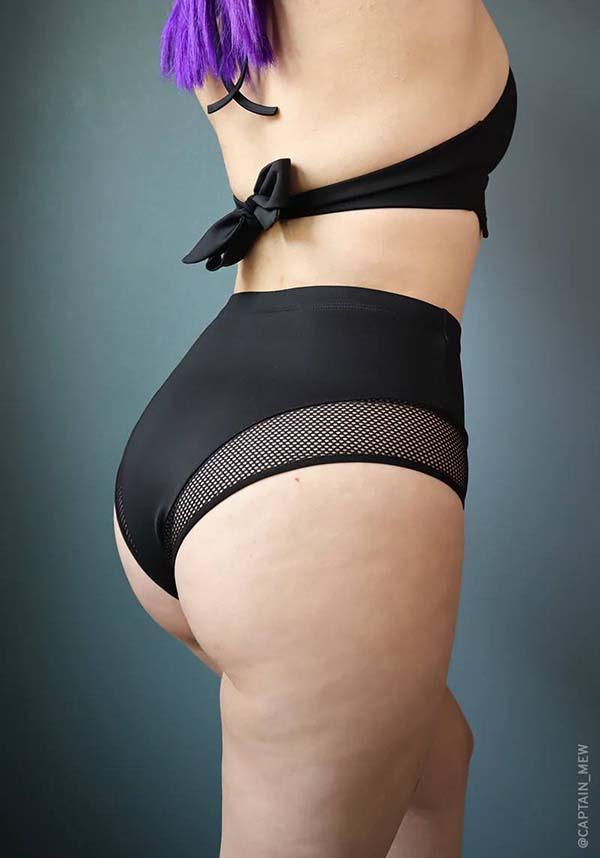 High Waisted Fishnet | BIKINI BOTTOMS
