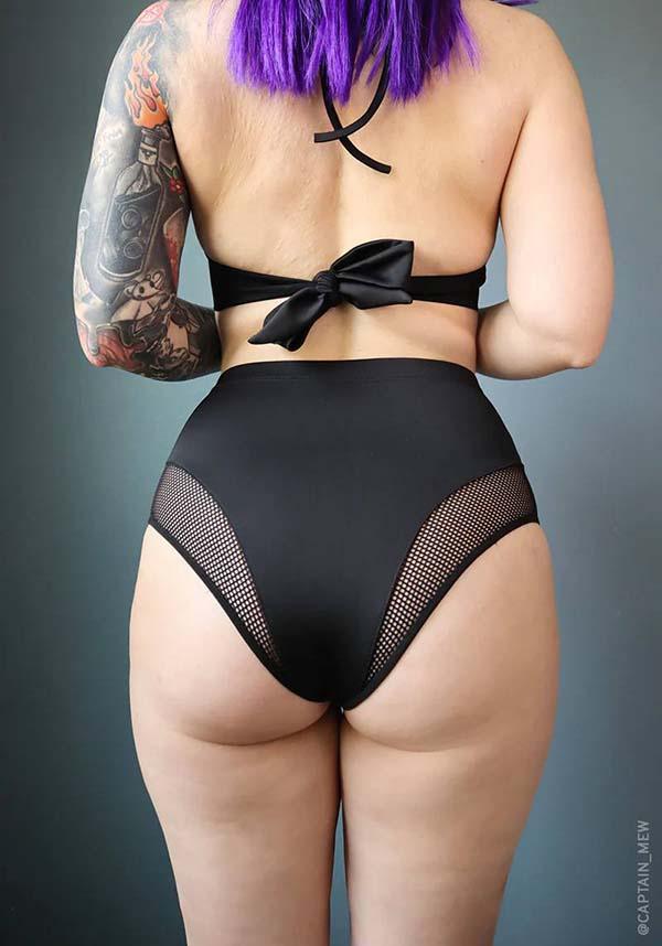 High Waisted Fishnet | BIKINI BOTTOMS
