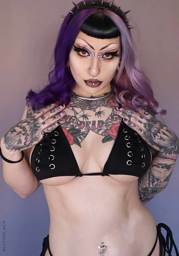 Vixen [Black] Micro | BIKINI TOP