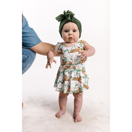 Kortni Jeane Swimwear Baby Skirted 1pc Tiger