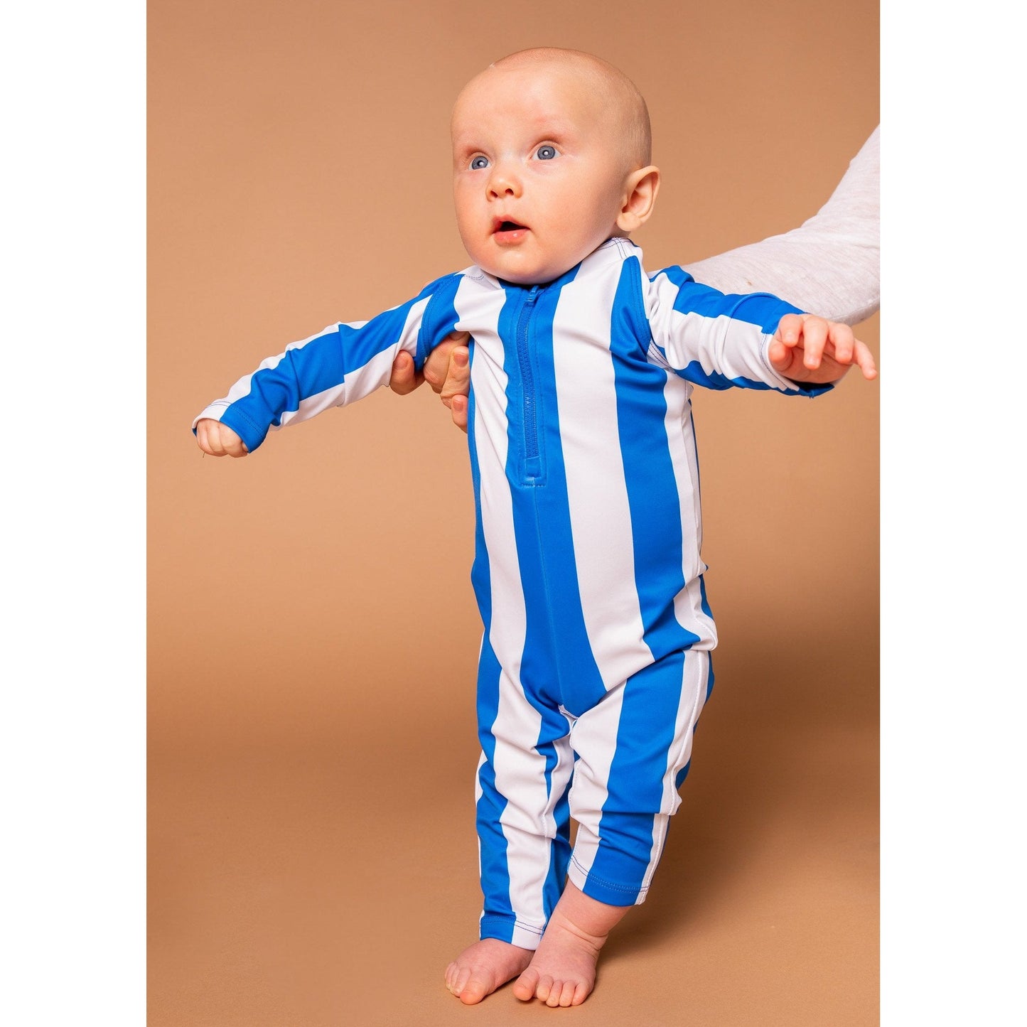 Kortni Jeane Swimwear MRG 1pc BStripe