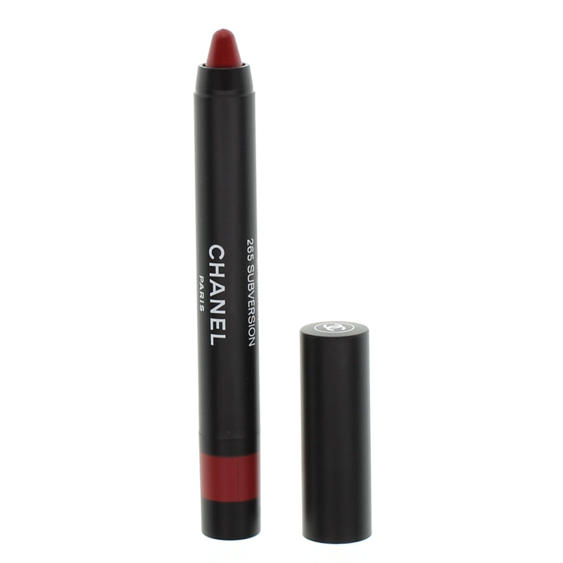 Chanel Le Rouge Jumbo Red Lipstick Crayon 265 Subversion