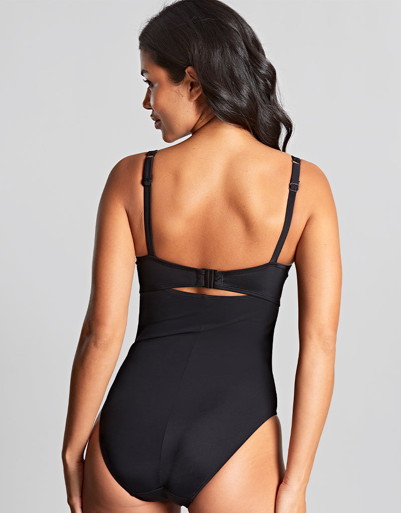 Panache Anya Riva Balconette Swimsuit Black