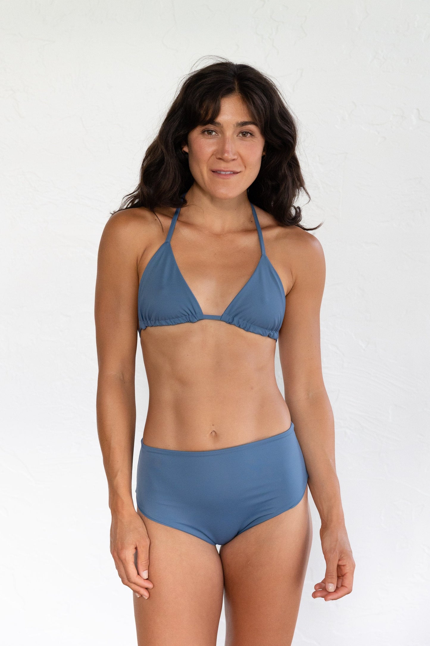 Piper Triangle Recycled Swim Top Swim Tops Saturday Swimwear XS/S Rain