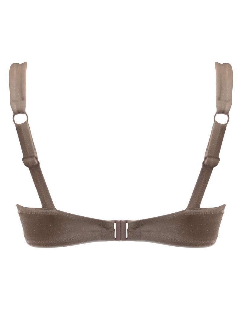 Pour Moi Zante Plunge Bikini Top Stardust